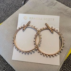Kendra Scott Charlie Grace rose gold earrings